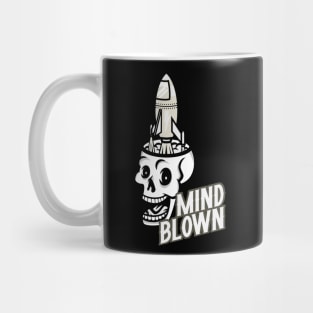 Mind Blown Rocket - Vintage Psychedelic Art Mug